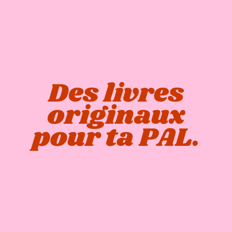 Des titres originaux pour sa PAL