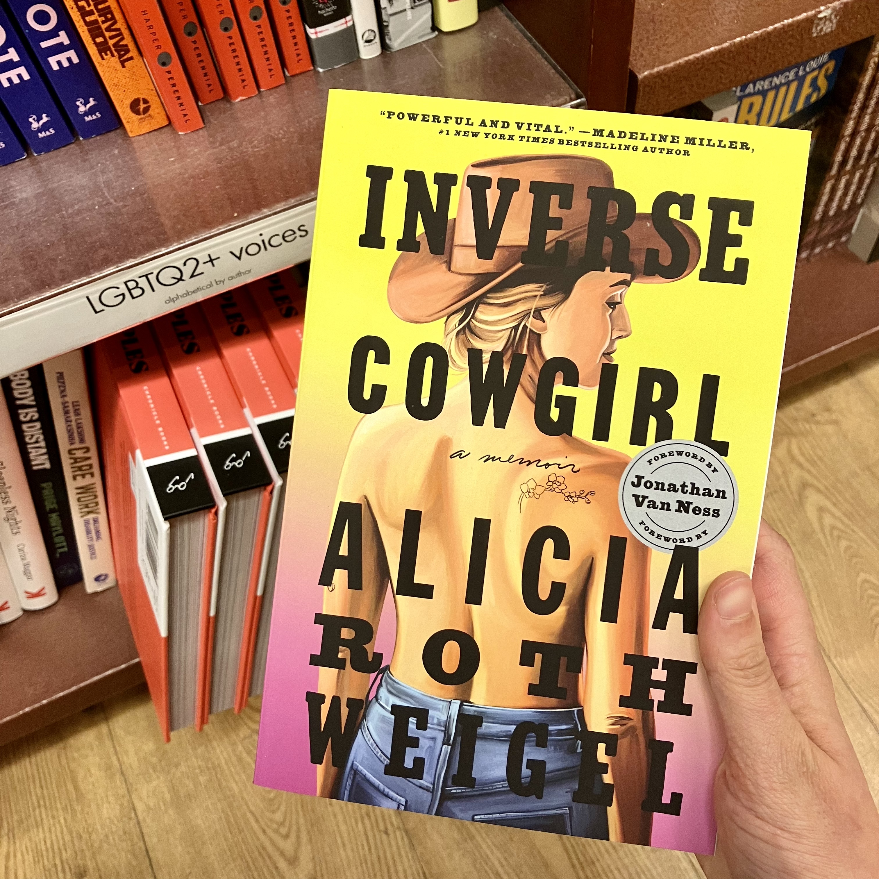 Inverse Cowgirl – Alicia Roth Weigel
